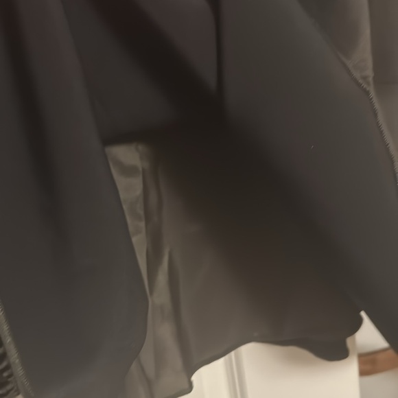 Gorgeous lined Jacques Vert faux suede suit with removable faux sheepskin collar - Picture 5 of 7